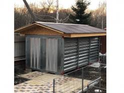 Блок контейнер на садовом участке в Туле