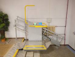 Подъемник в Психоневрологическом интернате №3